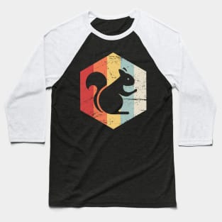 Retro 70s Squirrel Baseball T-Shirt